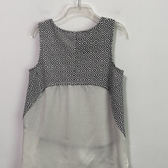 Deletta Anthropologie Sania Knit Tank S High Low Hem Sleeveless Top Summer - Picture 7 of 10
